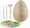 Jumbo Dino Egg Easter Activity - Unearth 12 Unique Large Surprise Dinosaurs in One Giant Filled Egg - Discover Dinosaur Archaeology Science STEM Crafts - Dinosaur Toys Easter Gifts for Boys &#x26; Girls